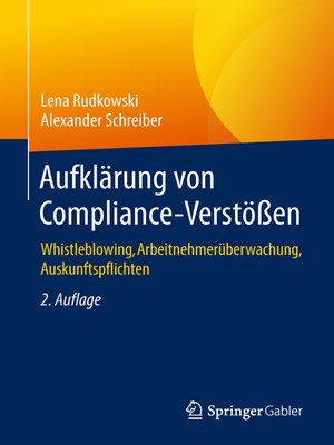 cover image of Aufklärung von Compliance-Verstößen